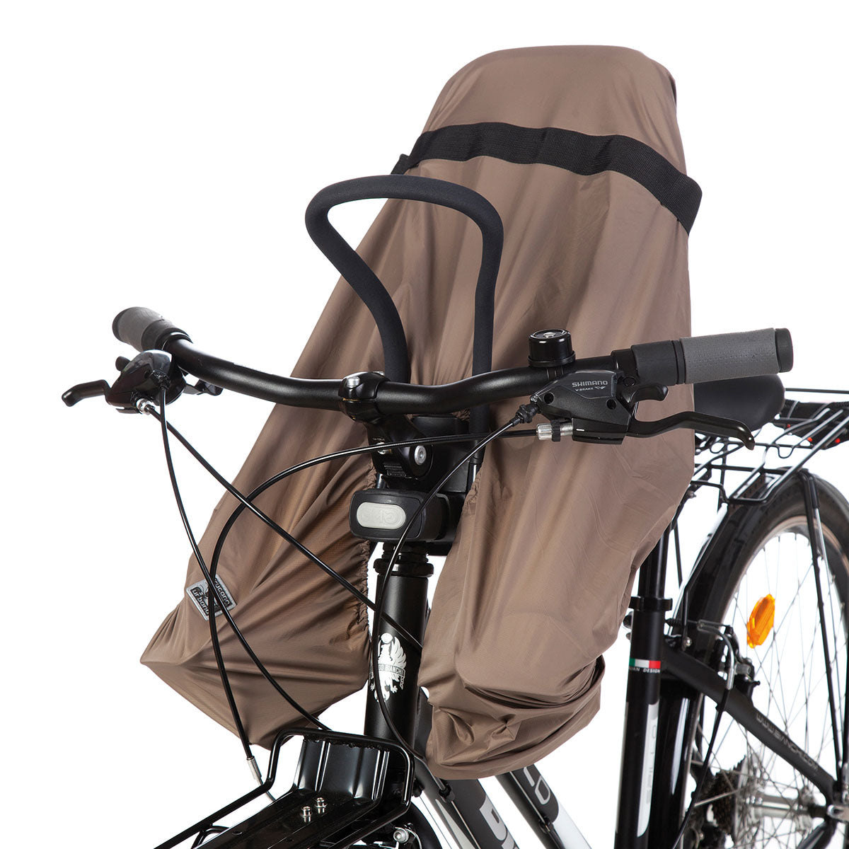 Tucano Urbano - Bicycle Rain Cape - GARIBALDINA OPOSSUM® - Dove–Grey