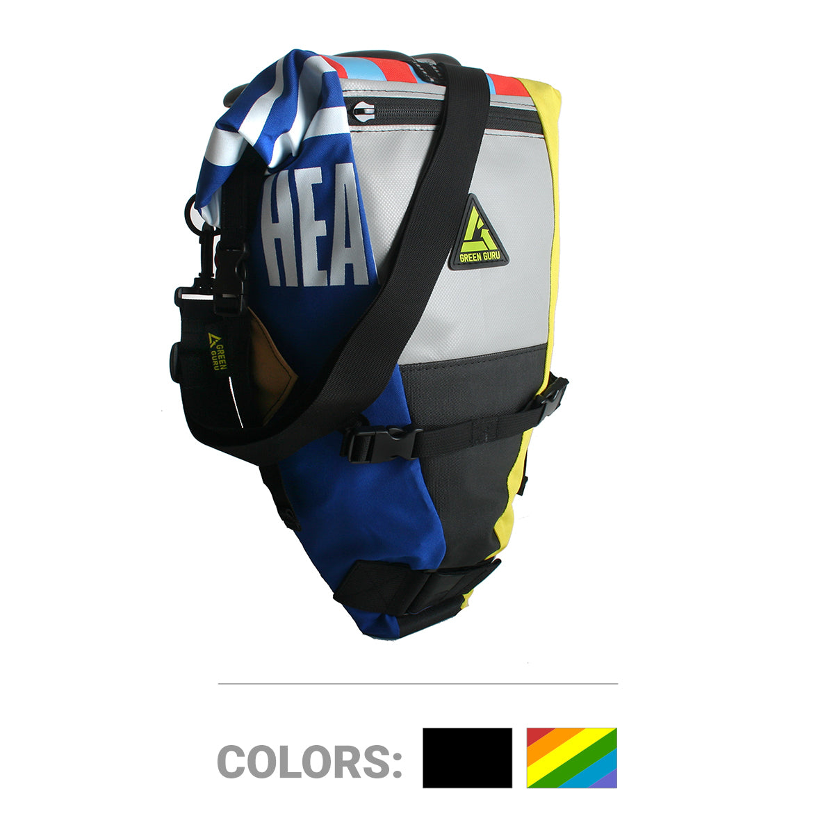 Green Guru - Hauler Bike Pack Saddle/Messenger Bag - ZEITBIKE