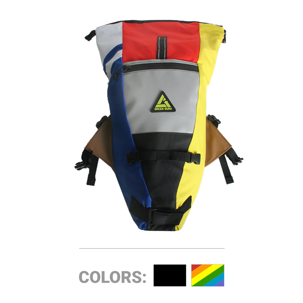 Green Guru - Hauler Bike Pack Saddle/Messenger Bag - ZEITBIKE