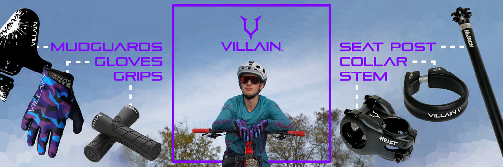 🤘 Ride in Style - Be A Villain! Stylish & Functional Accessories for MTB & BMX Riders