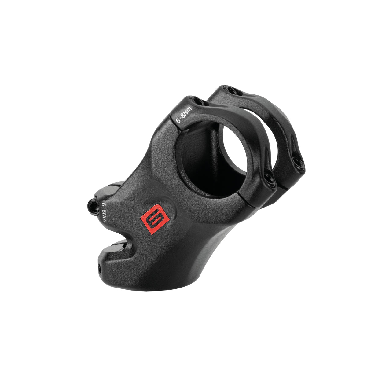 Ergotec ergotec Stem High Ray 6 (Ahead 28.6/35.0, 55mm, 45° | Black Sandblasted)