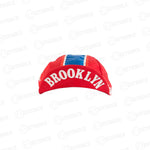 ZEITBIKE - Vintage Cycling Cap - Brooklyn - Red