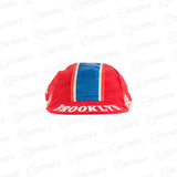 ZEITBIKE - Vintage Cycling Cap - Brooklyn - Red