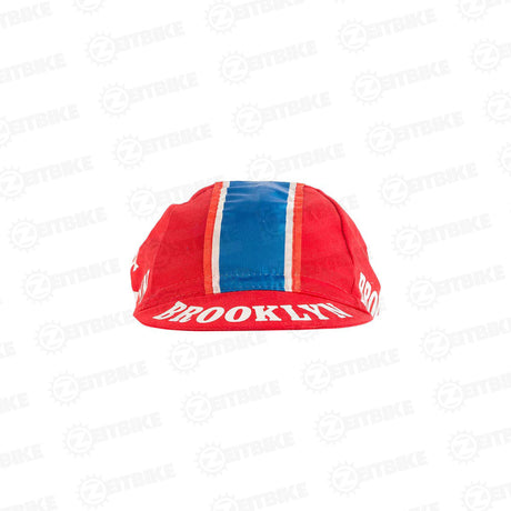 ZEITBIKE - Vintage Cycling Cap - Brooklyn - Red - ZEITBIKE