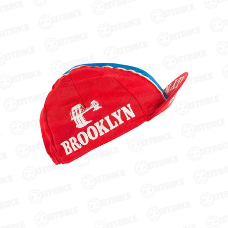 ZEITBIKE - Vintage Cycling Cap - Brooklyn - Red - ZEITBIKE