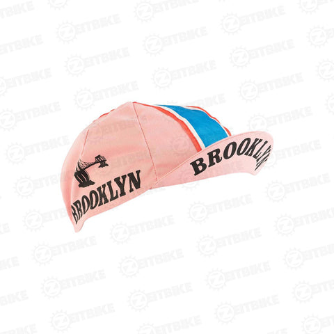 Cycling Cap - Vintage - Brooklyn - Pink