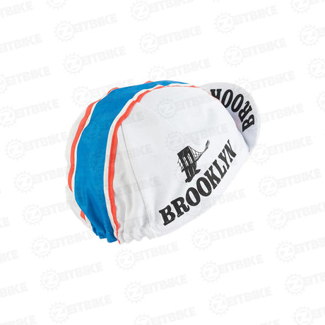 ZEITBIKE - Vintage Cycling Cap - Brooklyn - White - ZEITBIKE