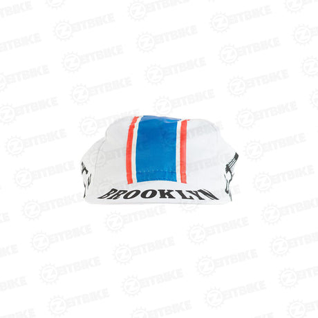 ZEITBIKE - Vintage Cycling Cap - Brooklyn - White - ZEITBIKE