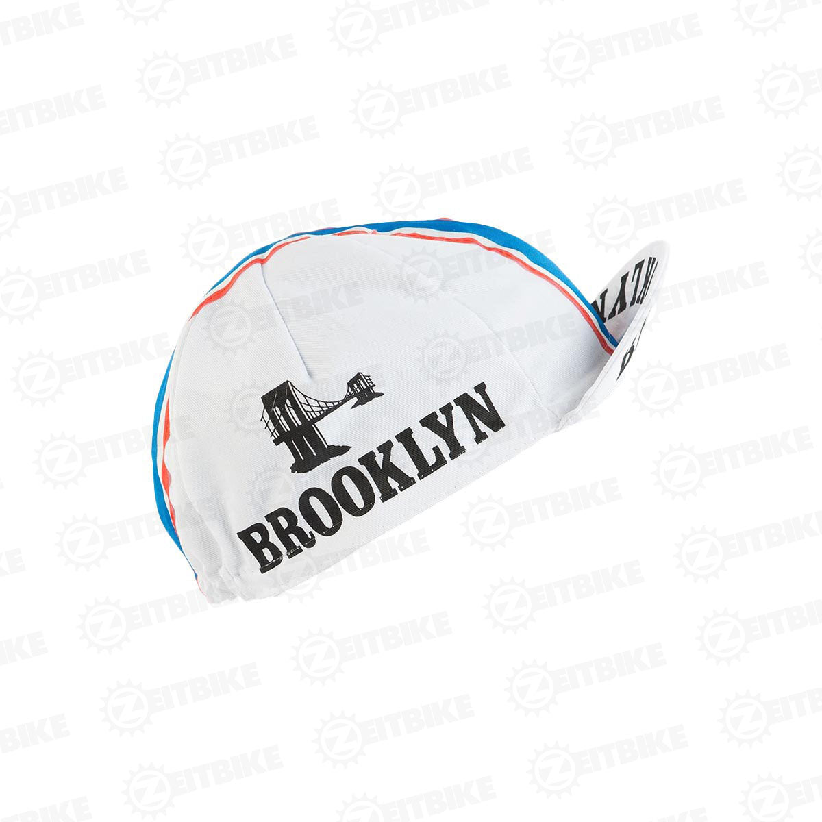 ZEITBIKE - Vintage Cycling Cap - Brooklyn - White