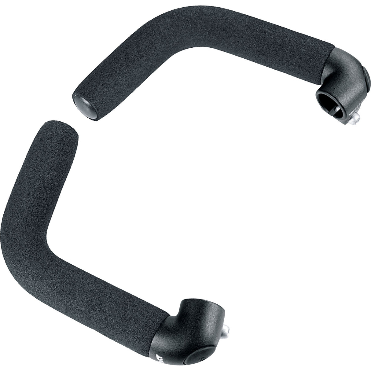 Ergotec Bar Ends Touring (Size L | Black Sandblasted)