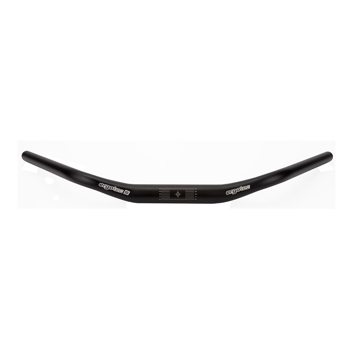 Ergotec Handlebar Trekking (31.8, GW610, GL193, GH32, 45° | Black Sandblasted | AL6061 T6, DB:1.7-2.5-1.7)