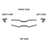 Ergotec - M Bar i - 31.8 mm - Black Sandblasted - Handlebars