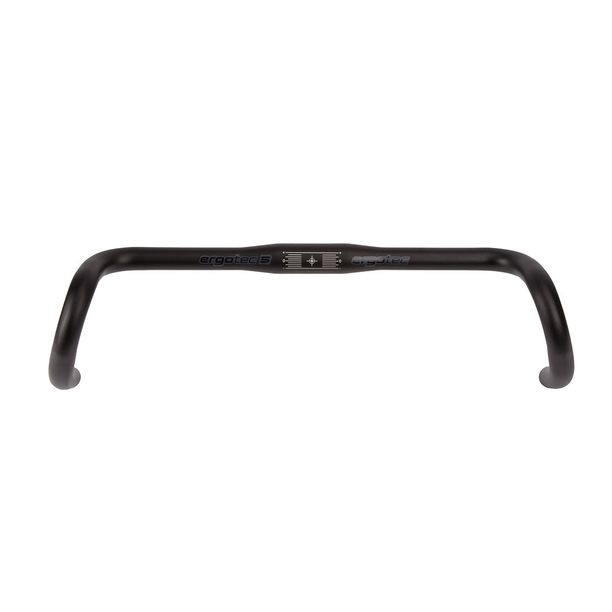 Ergotec Handlebar Randonneur (31.8, GW420mm/490mm, 0, 16° | Black Sandblasted)