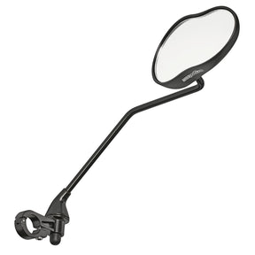 Ergotec Mirror M-99LV (Longarm, Big Mirror, Right-Side Installation | Black Sandblasted) - ZEITBIKE