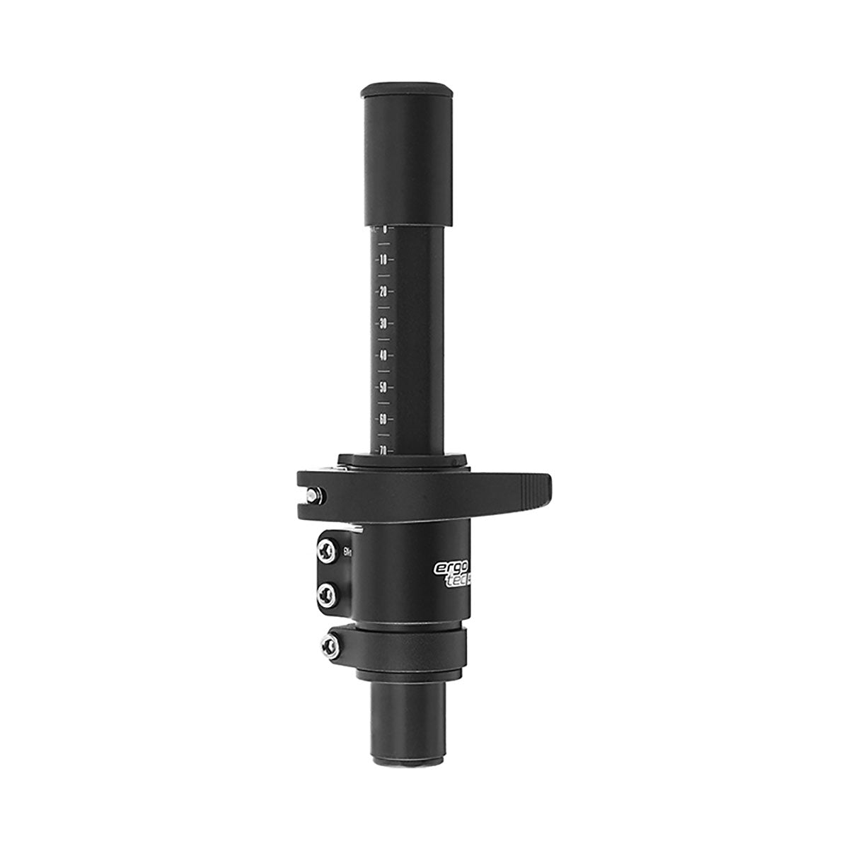 Ergo Tech Rotation Adapter Ergotec Adapter Up & Down 3 (25.4mm, height: 60-140 mm | Black Sandbla ...