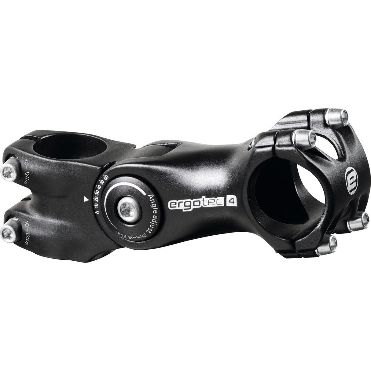 Ergotec Stem Octopus 2 (Ahead 28.6/31.8, 125mm | Black Sandblasted)