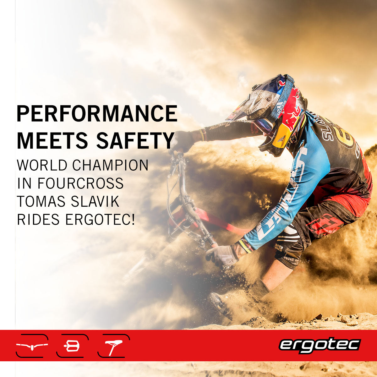 Ergotec - M Bar i - 31.8 mm - Black Sandblasted - Handlebars