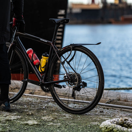 Ass Savers Win Wing 2 Road Rear Mudguard w/ Black Wishbone - ZEITBIKE