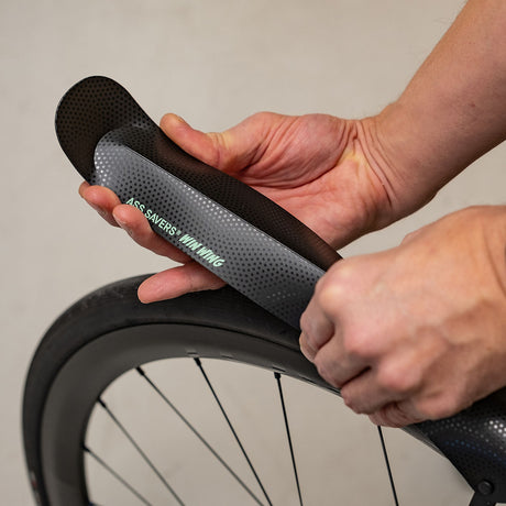 Ass Savers Win Wing 2 Road Rear Mudguard w/ Black Wishbone - ZEITBIKE