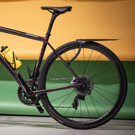 Ass Savers Win Wing 2 Road Rear Mudguard w/ Black Wishbone - ZEITBIKE