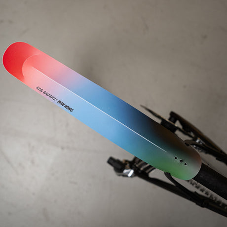 Ass Savers Win Wing 2 Road Rear Mudguard w/ Black Wishbone - ZEITBIKE