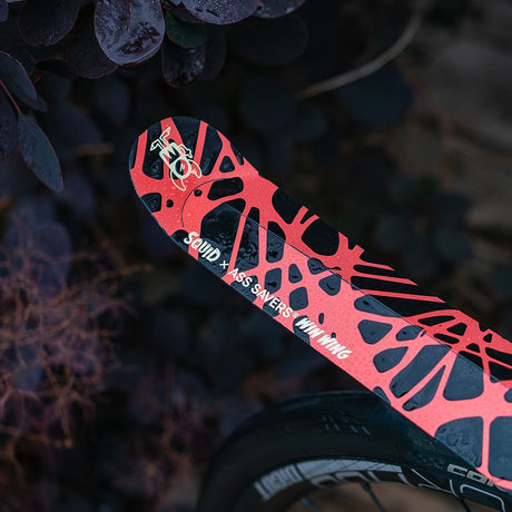 Ass Savers Win Wing 2 Road Rear Mudguard w/ Black Wishbone - ZEITBIKE