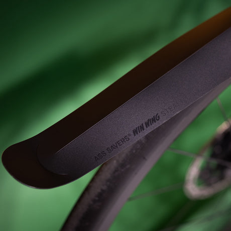 Ass Savers Win Wing 2 Road Rear Mudguard w/ Black Wishbone - ZEITBIKE