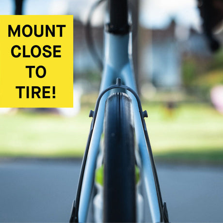 Ass Savers Win Wing 2 Road Rear Mudguard w/ Black Wishbone - ZEITBIKE