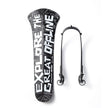 Ass Savers Win Wing 2 Gravel Rear Mudguard w/ Black Wishbone - ZEITBIKE