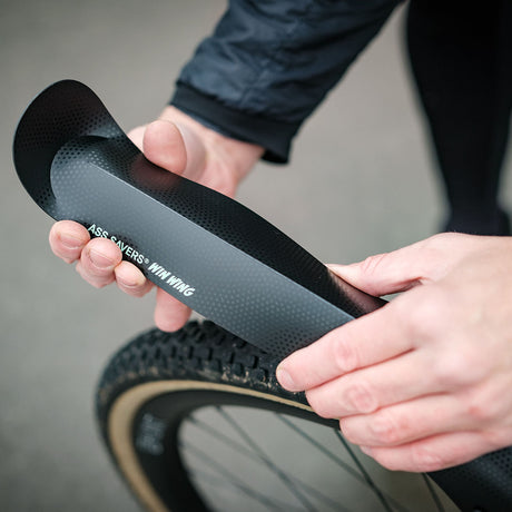 Ass Savers Win Wing 2 Road Rear Mudguard w/ Black Wishbone - ZEITBIKE