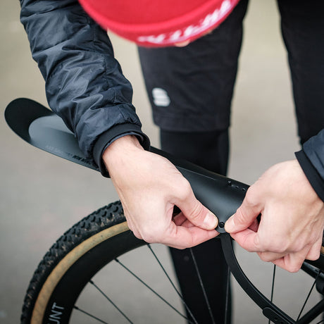 Ass Savers Win Wing 2 Road Rear Mudguard w/ Black Wishbone - ZEITBIKE