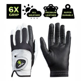 HIRZL Trust Control 2.0 - Golf Gloves - White / Black