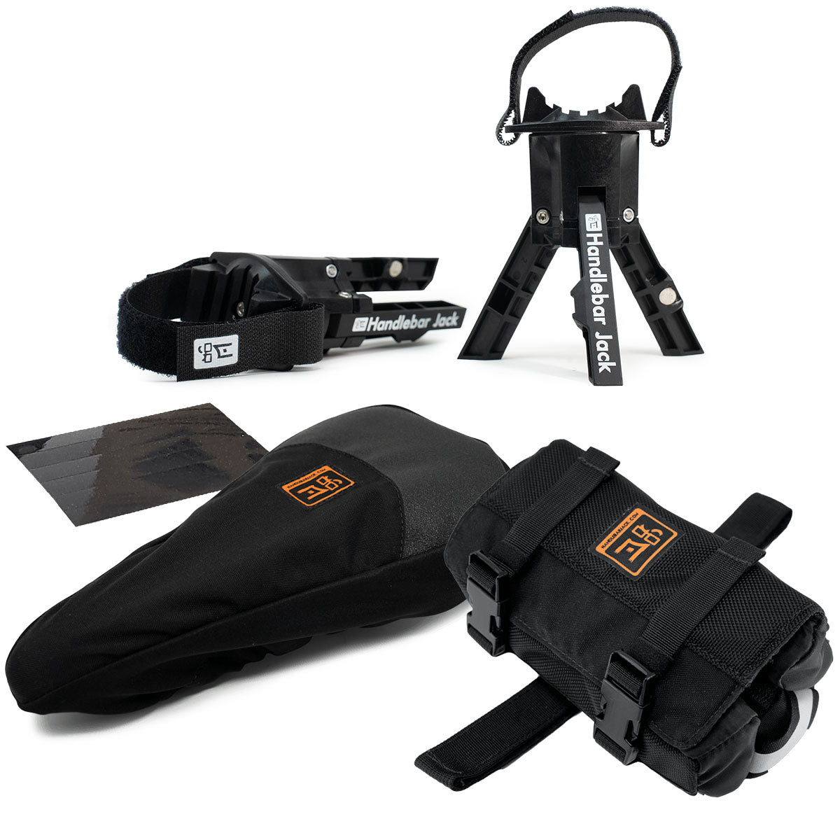 Handlebar Jack - The Original Handlebar Jack V3 Mega Bundle with Saddle Jack and Tool Pack