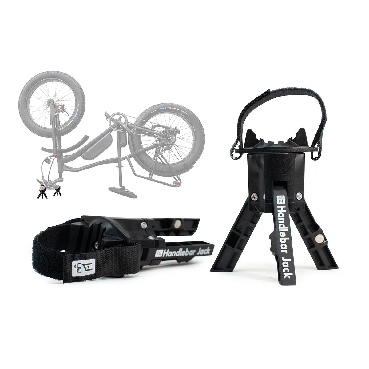 Handlebar Jack - The Original Handlebar Jack V3 Complete Bundle with Saddle Jack