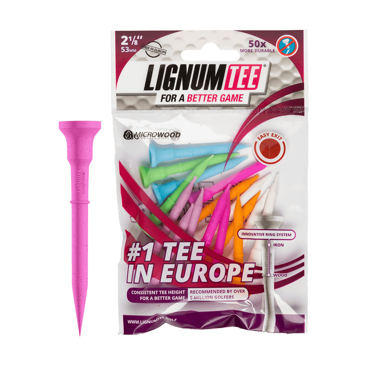 Lignum Classic Golf Tees