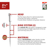 Lignum Classic Golf Tees