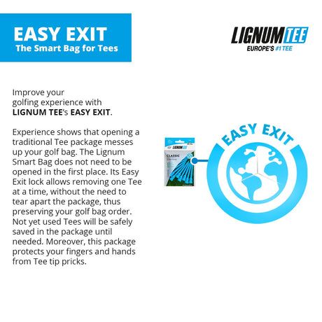 Lignum Tee - Classic Golf Tee Eco - ZEITBIKE
