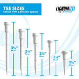 Lignum Classic Golf Tees