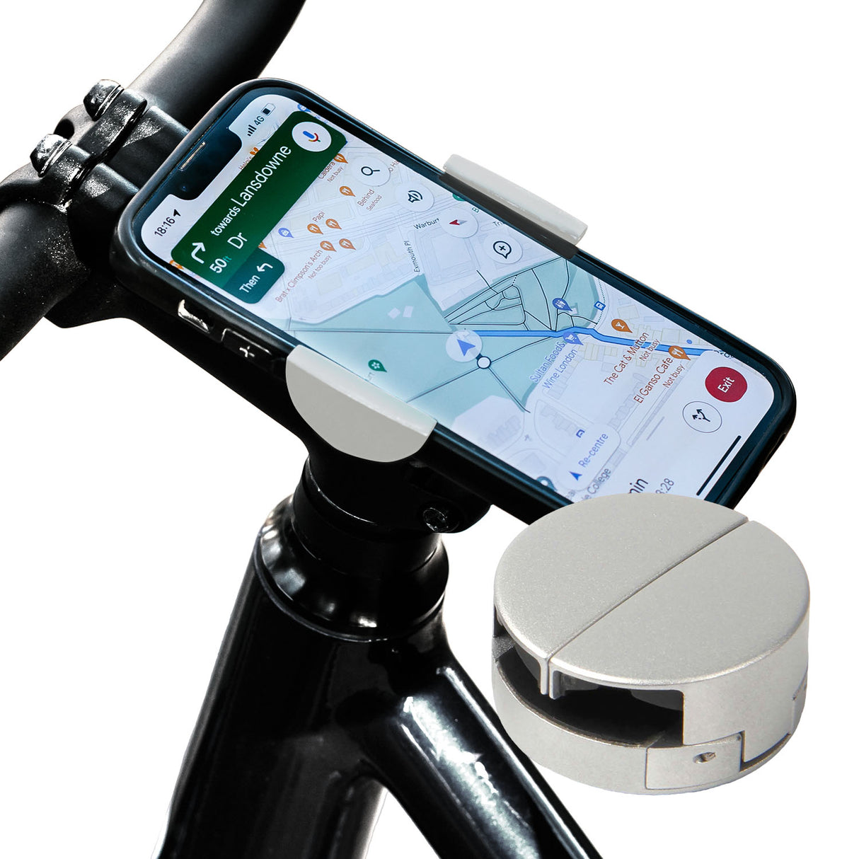 Loop - Micro Mount - Ultra-Compact Stem Cap Phone Mount - ZEITBIKE