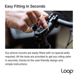 Loop - Micro Mount - Ultra-Compact Stem Cap Phone Mount - ZEITBIKE