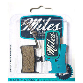 Miles Racing - Disc Pads Semi Metallic - Hope E4 2014 - MI-MET-301 - ZEITBIKE