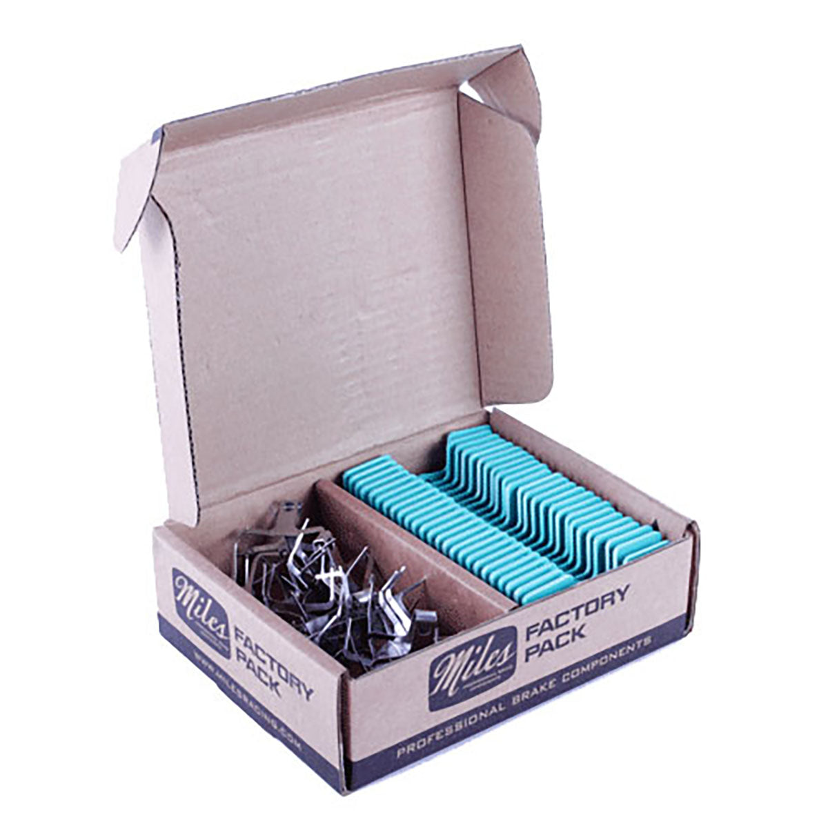 Miles Racing - Factory Pack of 25 - Semi Metallic - Shimano, TEKTRO, TRP (MIMET-23)