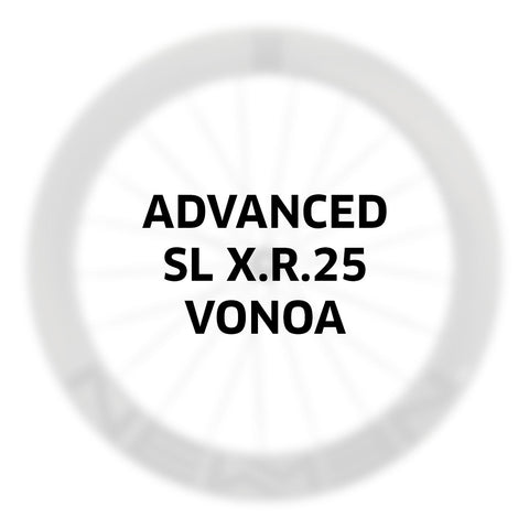 NEWMEN Wheelset - Advanced SL X.R.25 VONOA | Gravel, Cyclocross