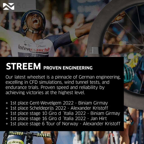 NEWMEN - Wheel (Rear) - Streem CLIMBING Vonoa | Road (With Driver Replacement Option) - ZEITBIKE