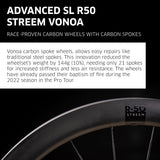 NEWMEN Wheelset - Advanced SL R.50 Streem VONOA | Road