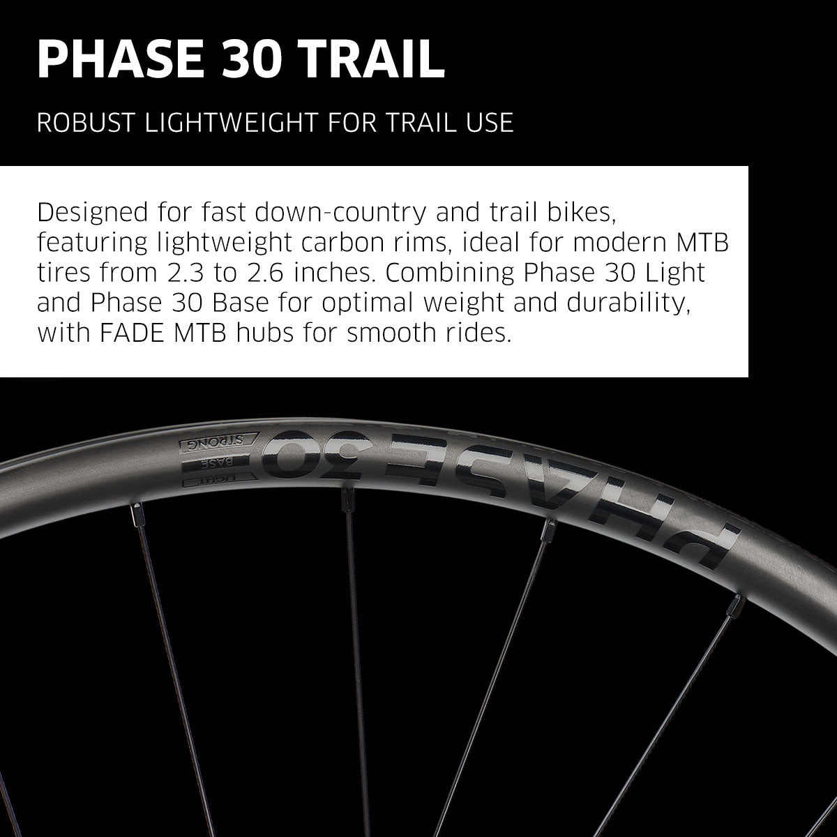 NEWMEN Wheelset - Phase 30 | Trail