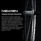 NEWMEN Wheelset - Advanced G.34 (Front Wheel - 4 622 21h FADE R SJ CL 12x100 / Rear Wheel 622 21h FADE R SJ CL 12x142 XDR)