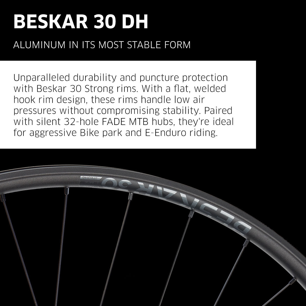 NEWMEN - Wheel (Front) - Beskar 30 DH | Downhill - [D]