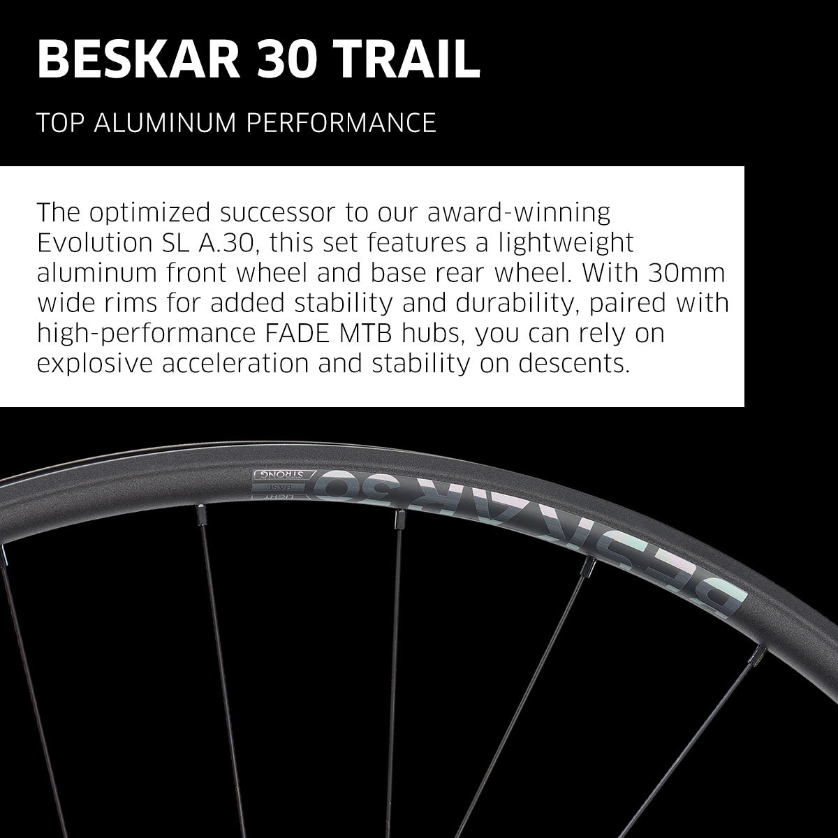 NEWMEN - Wheel (Front) - Beskar 30 Base | Trail - [D]