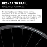 NEWMEN - Wheel (Front) - Beskar 30 Base | Trail